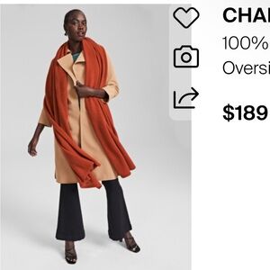 Charter Club oversized cashmere Wrap Scarf